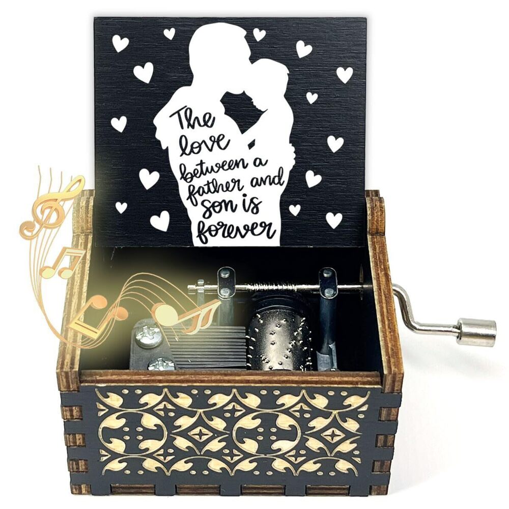 6621 Father and Son Gifts, The Love Between Father and Son Music Box, You